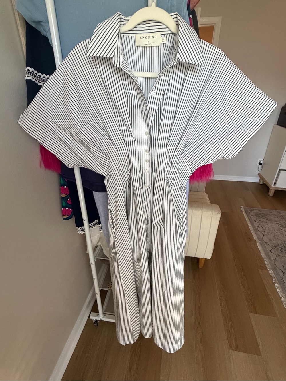 Anthropologie Tobie Midi Dress size Small - Picture 3 of 4
